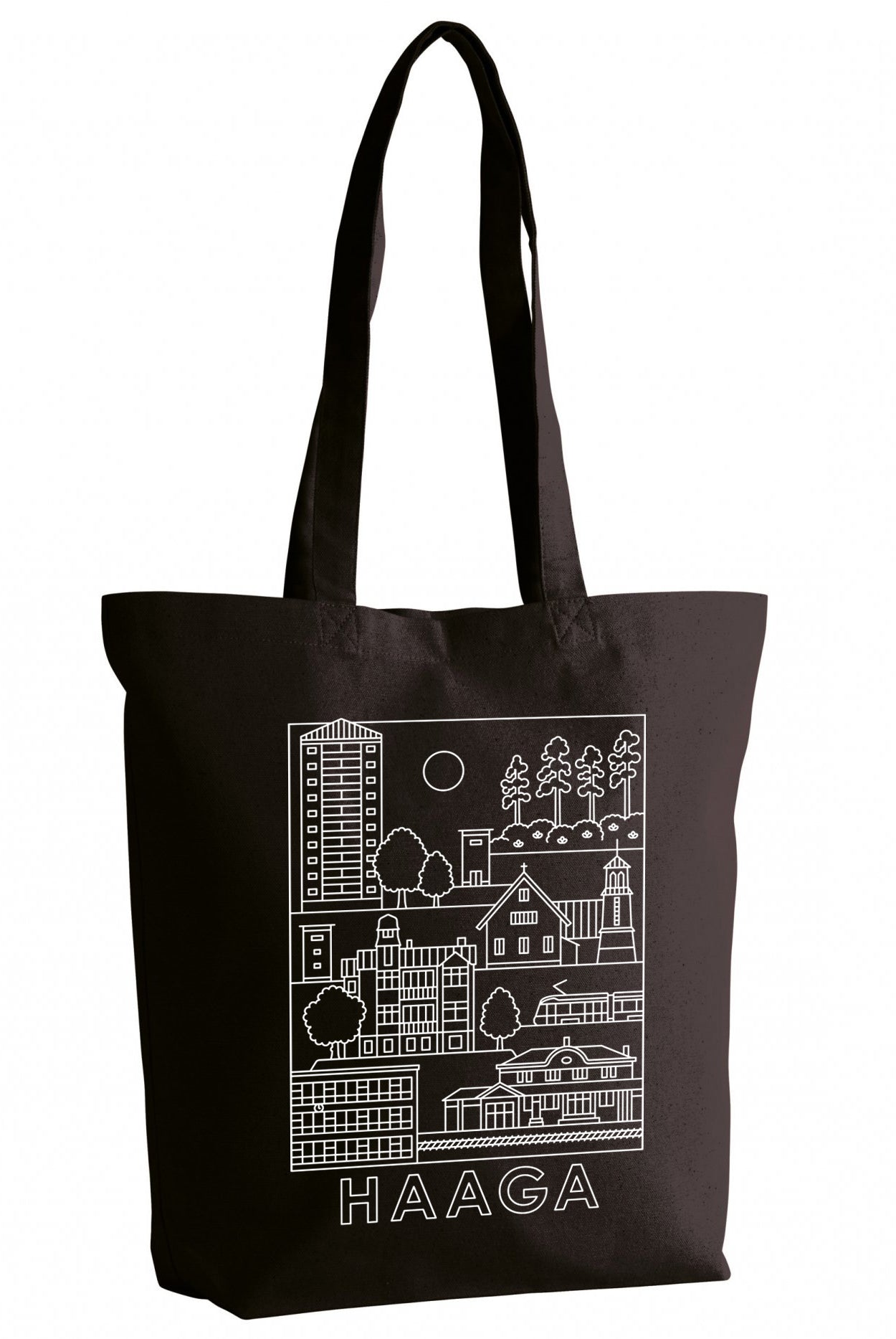 Haaga -nähtävyydet kangaskassi