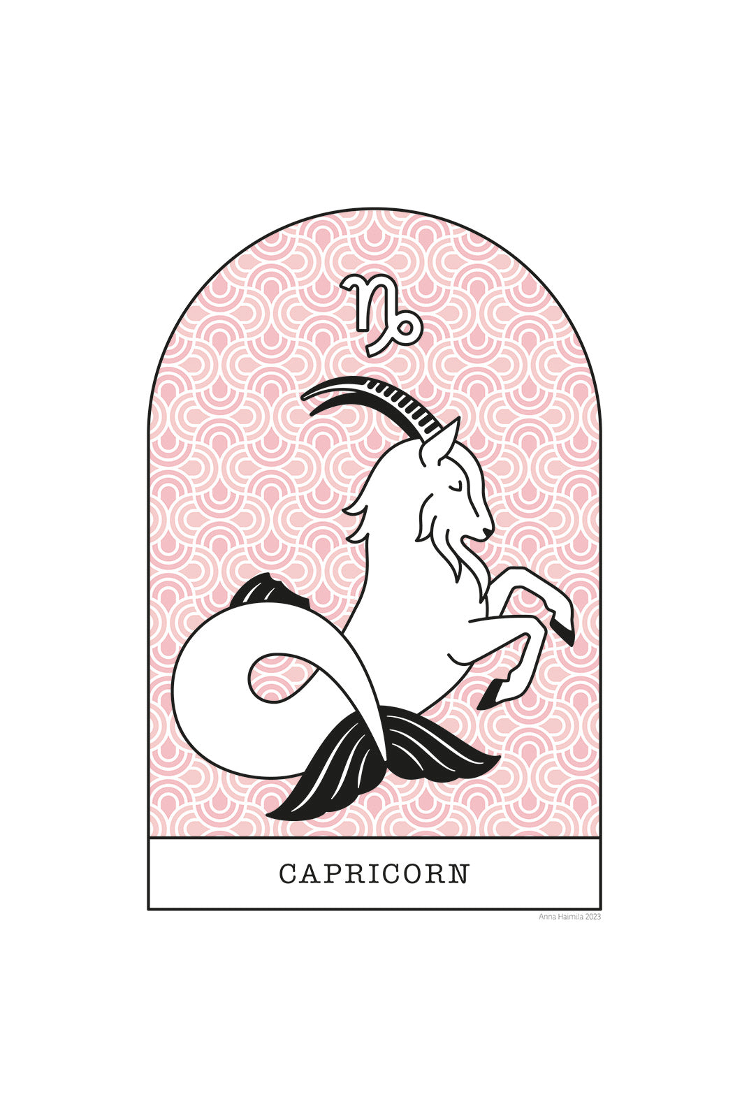 Kauris, Capricorn -horoskooppi (pinkki)