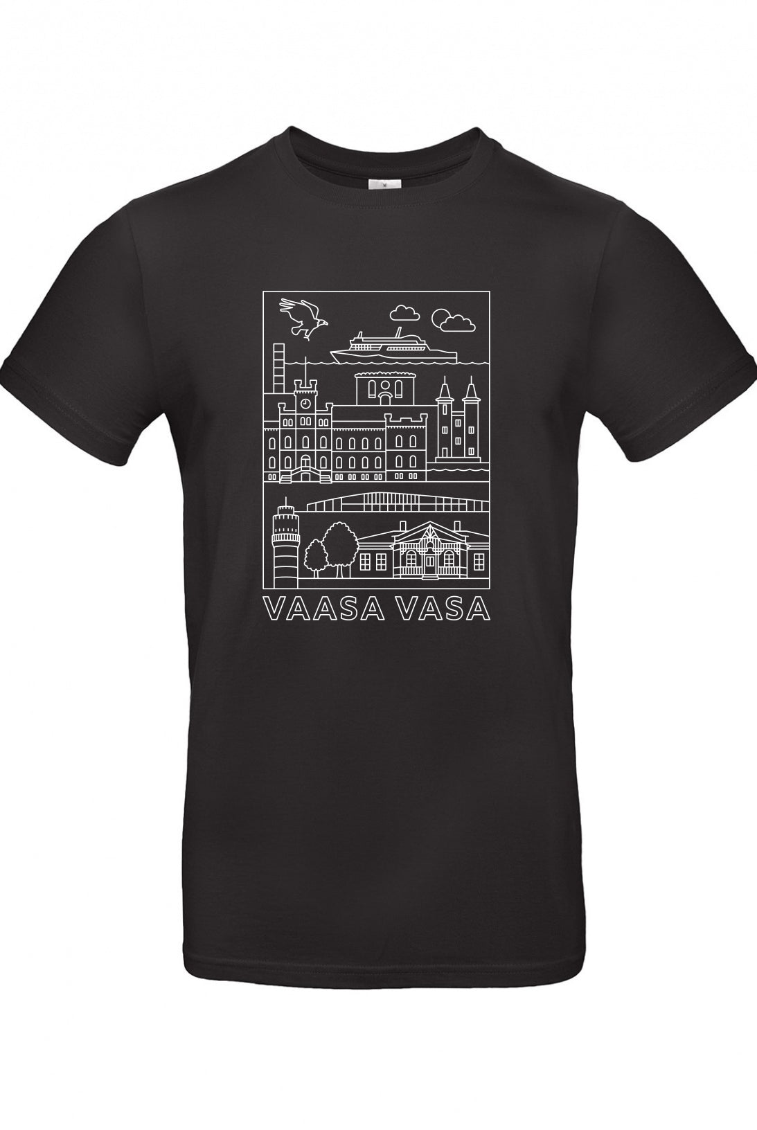 Vaasa -nähtävyydet t-paita