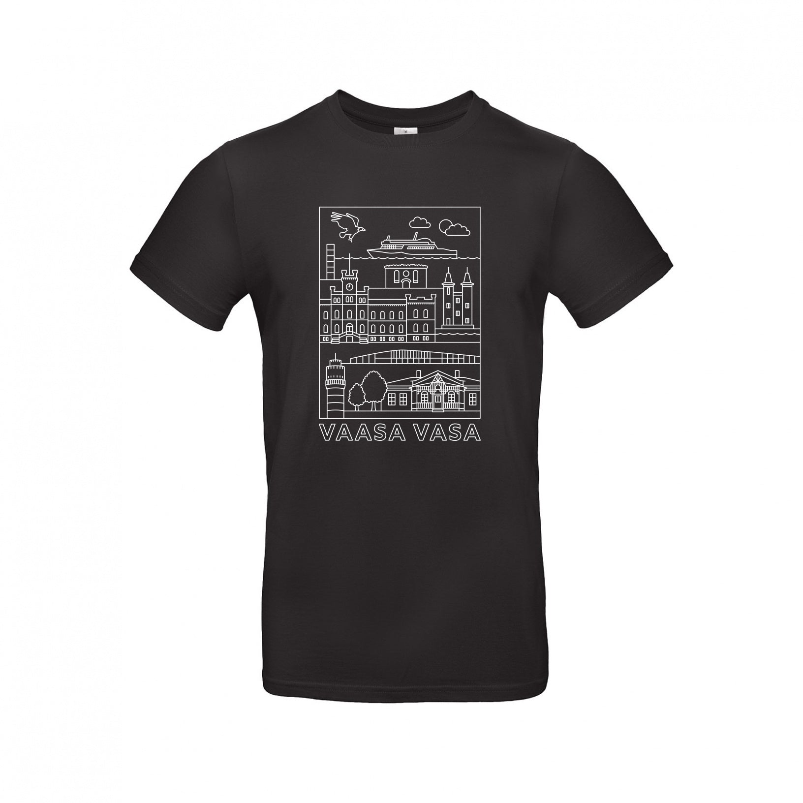 Vaasa -nähtävyydet t-paita