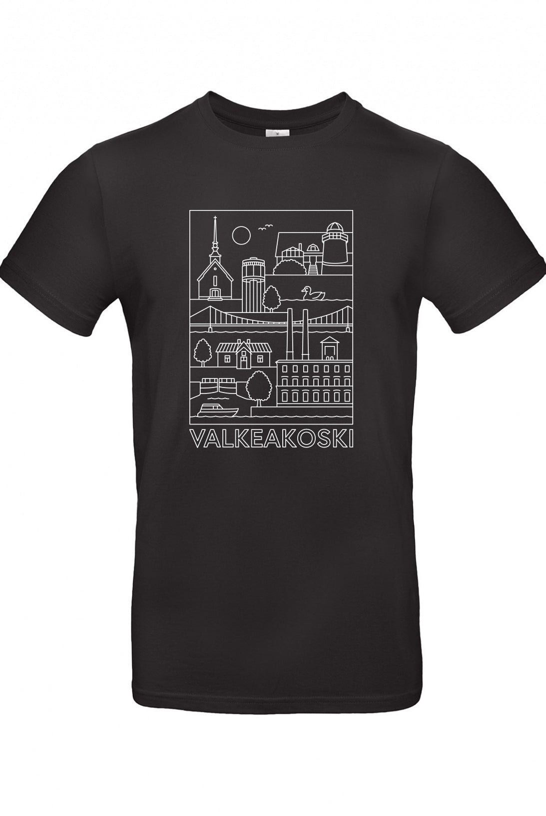 Valkeakoski -nähtävyydet t-paita