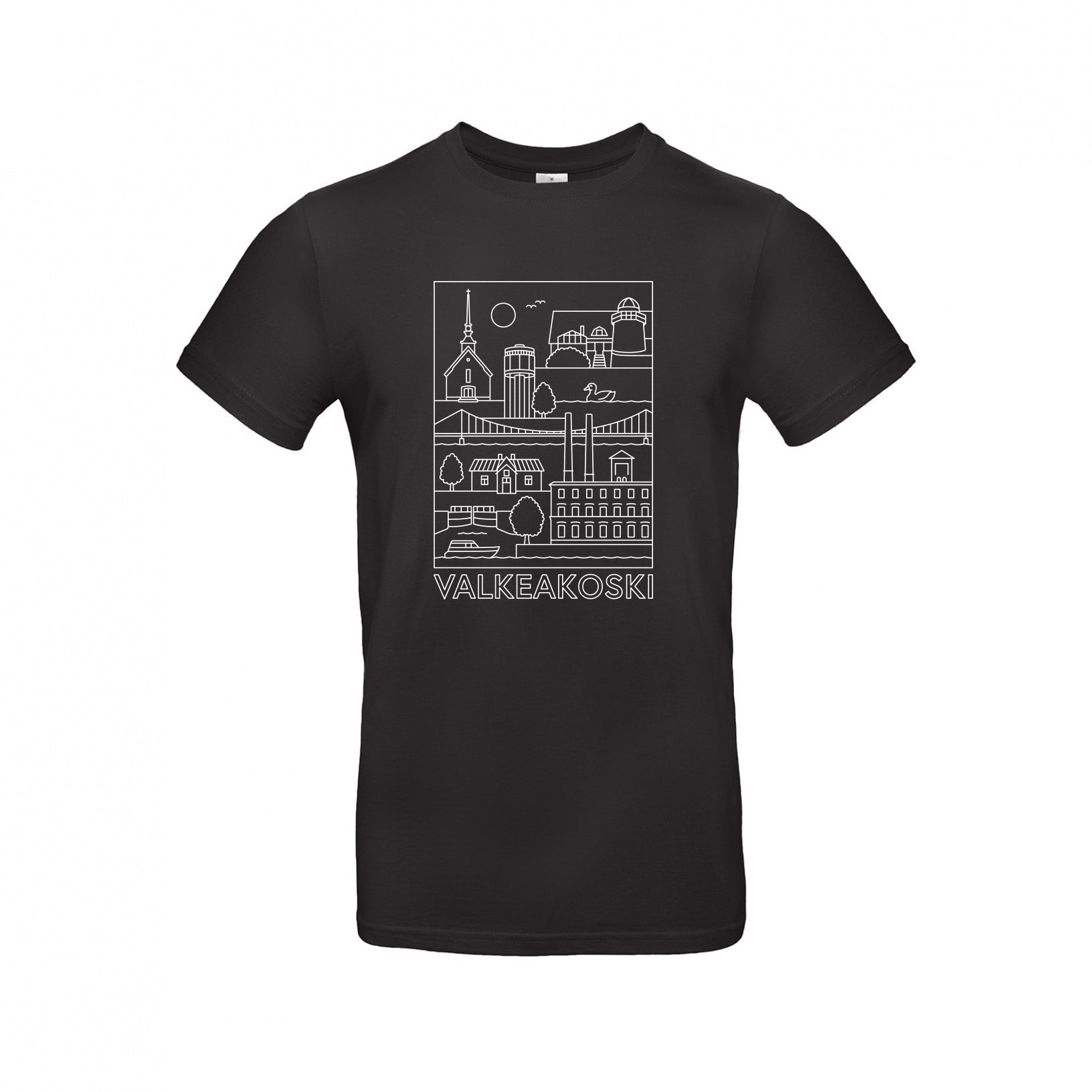 Valkeakoski -nähtävyydet t-paita