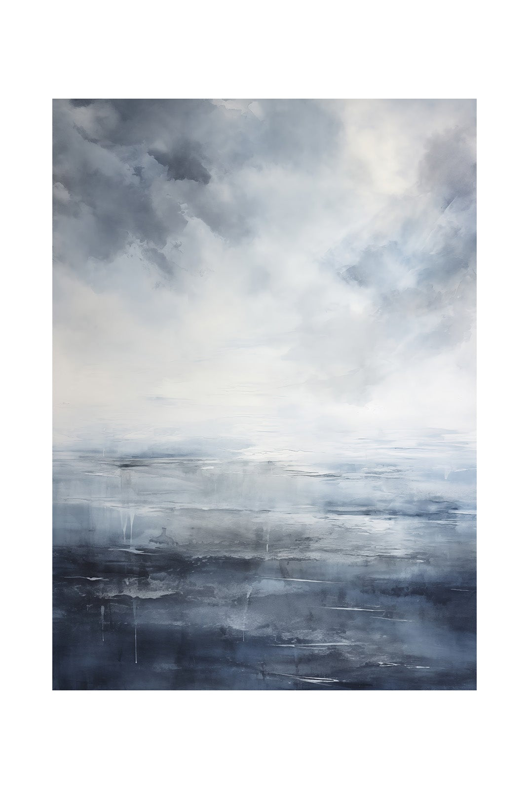 Muffled Marsh Under Moonlight