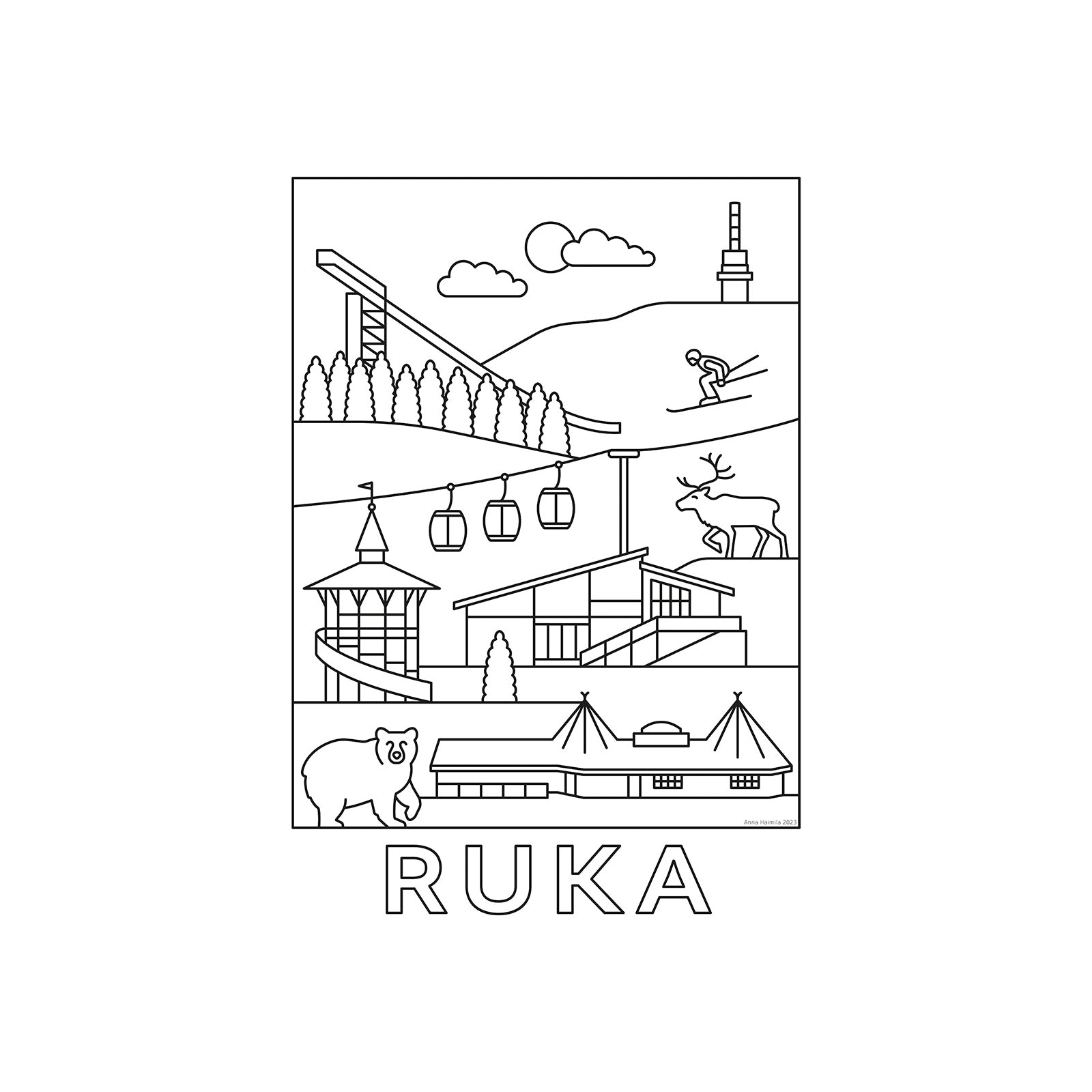 Ruka -nähtävyydet