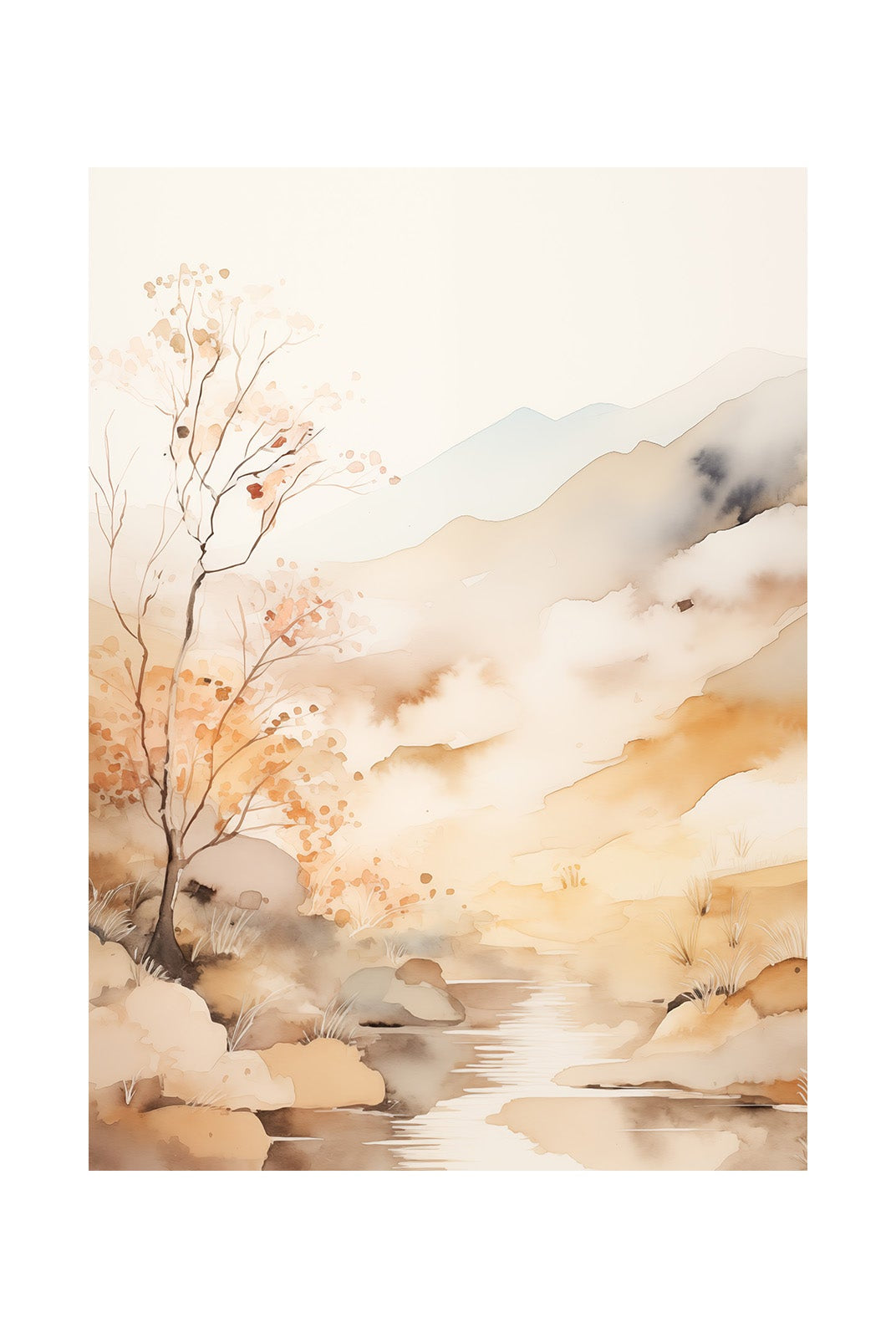 Serene Stream's Soft Song