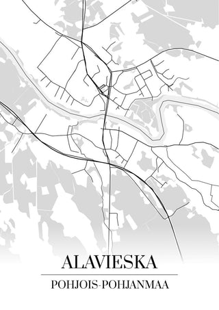 Alavieska Kartta - Nensa