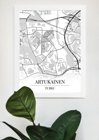 Artukainen Kartta - Nensa