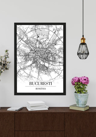 Bucuresti Kartta - Nensa