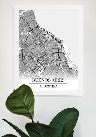 Buenos Airos Kartta - Nensa
