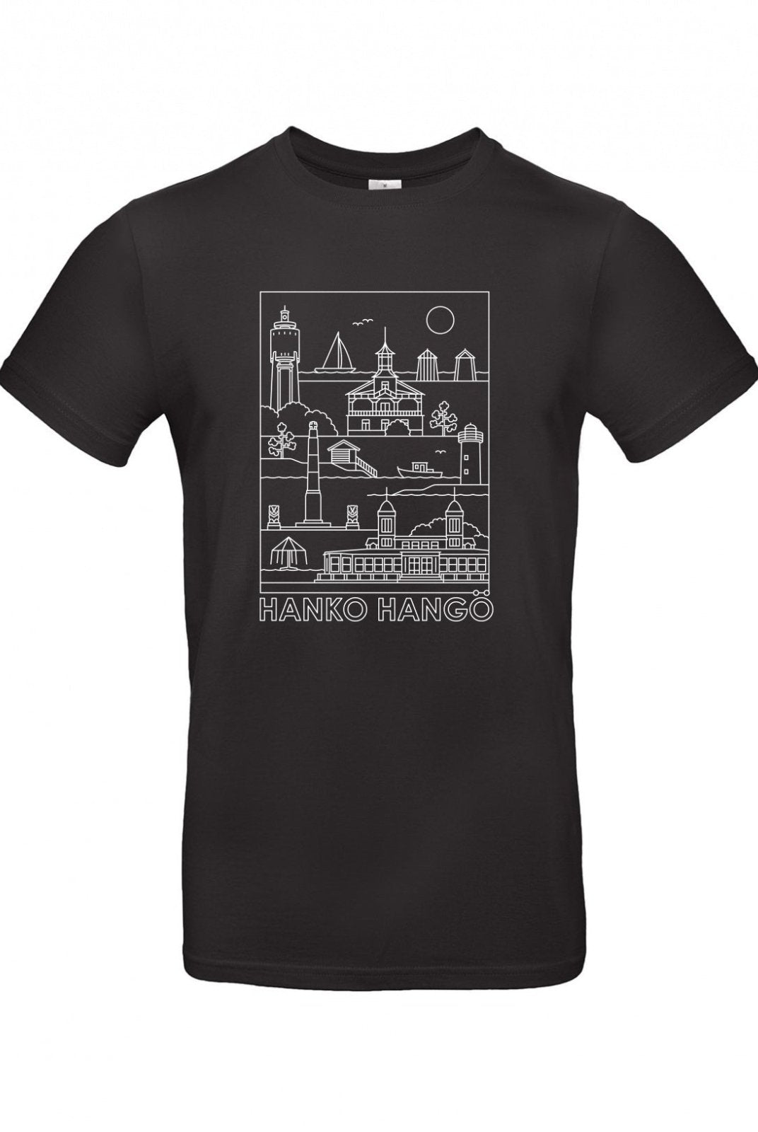 Hanko -nähtävyydet t-paita