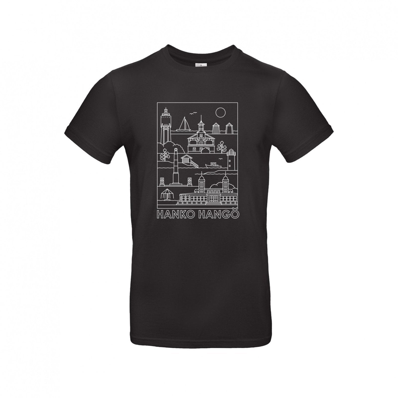 Hanko -nähtävyydet t-paita