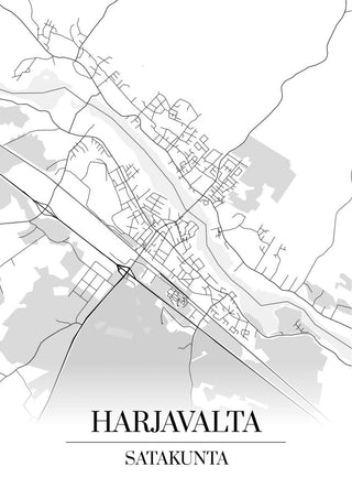 Harjavalta Kartta - Nensa