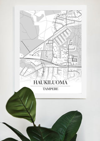Haukiluoma Kartta - Nensa
