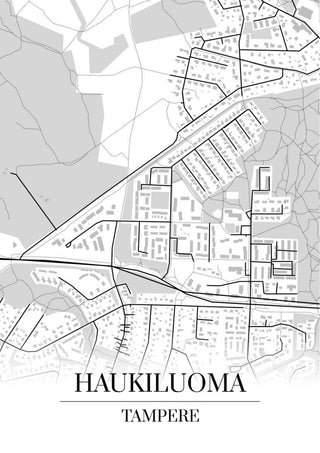 Haukiluoma Kartta - Nensa