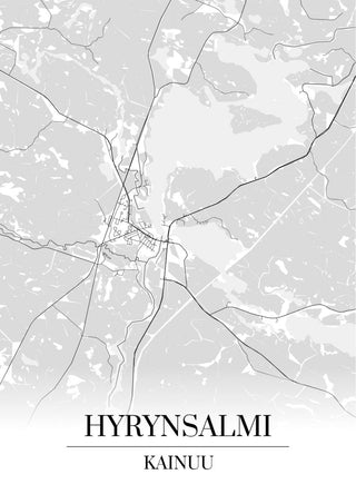 Hyrynsalmi Kartta - Nensa
