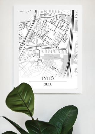 Intiö Kartta - Nensa