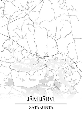 Jämijärvi Kartta - Nensa