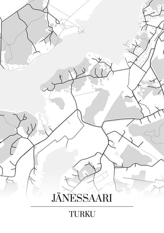 Jänessaari Kartta - Nensa