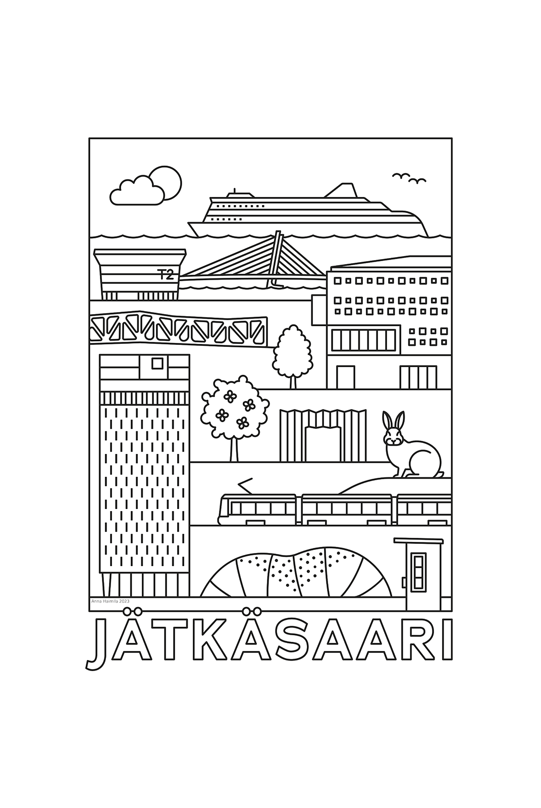 Jätkäsaari -nähtävyydet