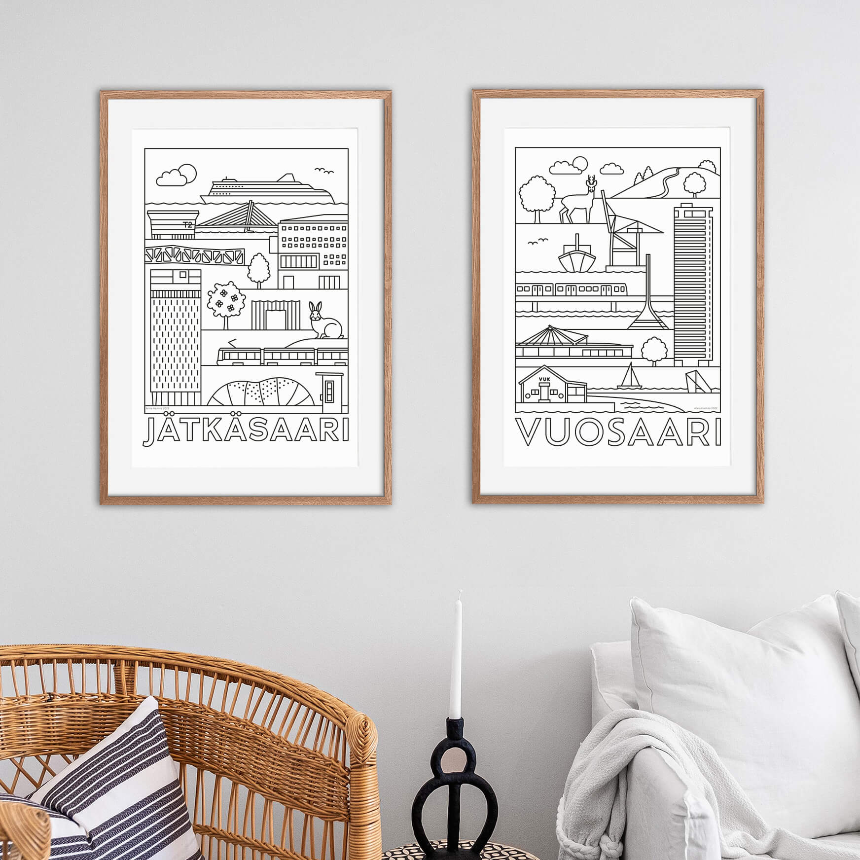 Jätkäsaari -nähtävyydet