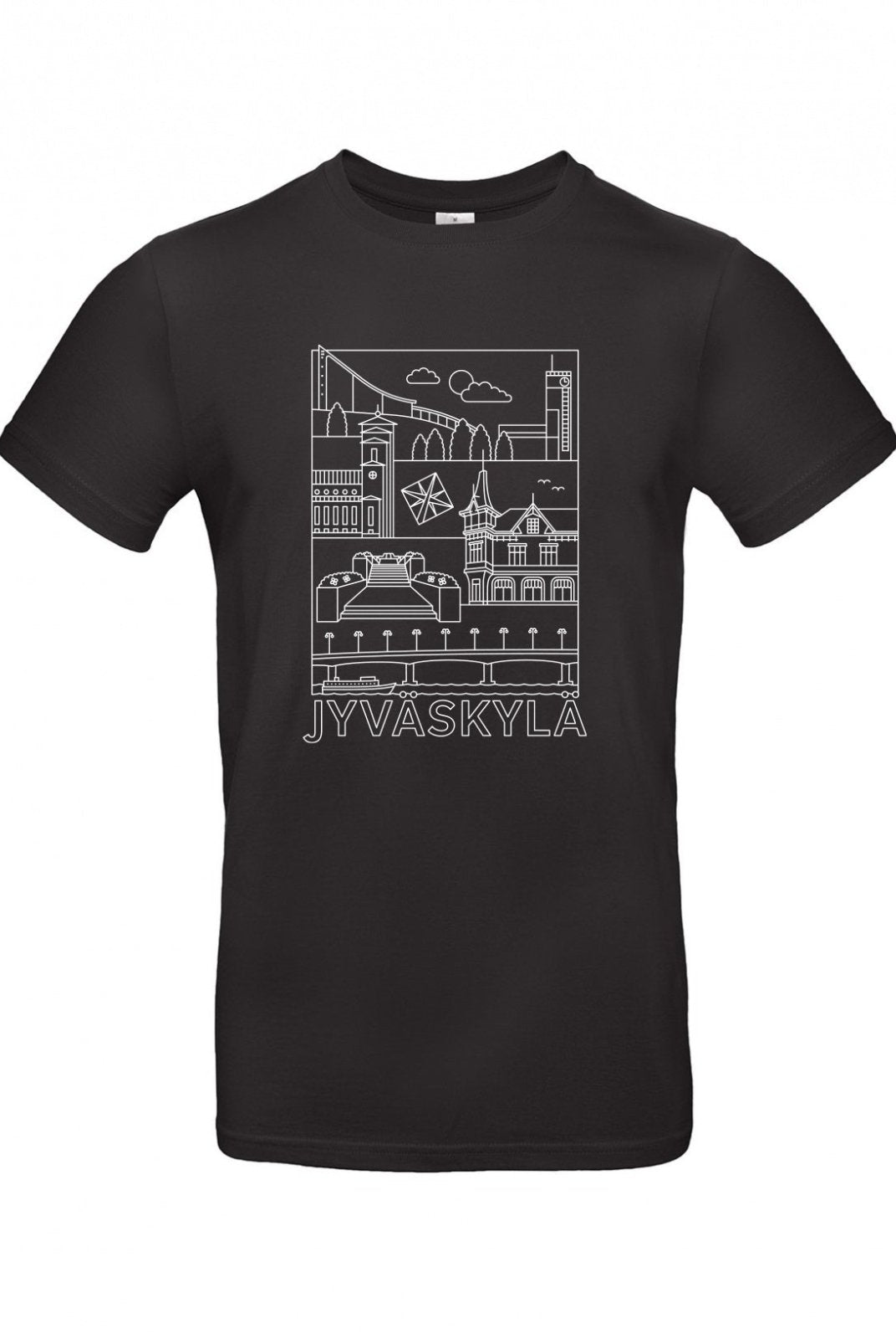 Jyväskylä -nähtävyydet t-paita