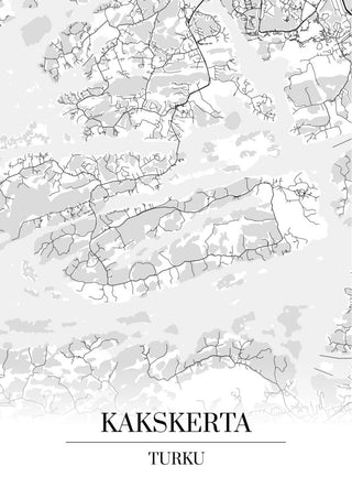Kakskerta Kartta - Nensa