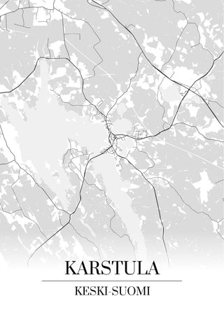 Karstula Kartta - Nensa