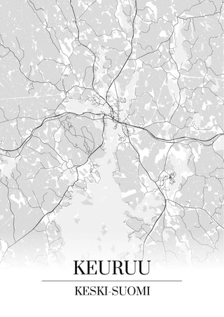 Keuruu Kartta - Nensa