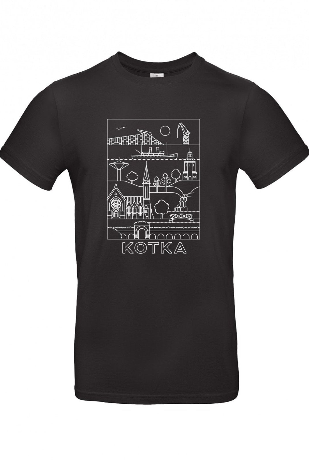Kotka -nähtävyydet t-paita