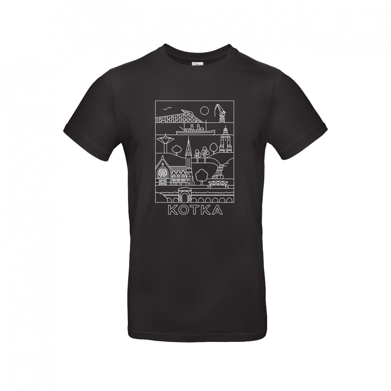 Kotka -nähtävyydet t-paita