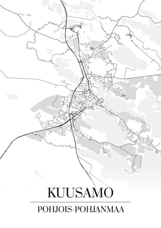 Kuusamo Kartta - Nensa