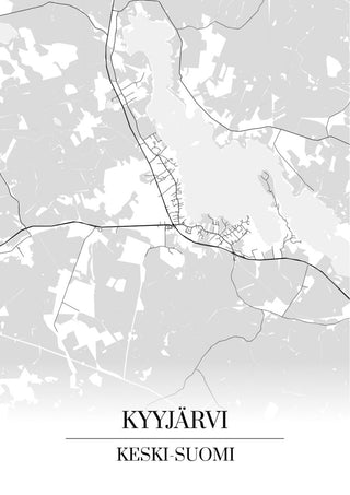 Kyyjärvi Kartta - Nensa