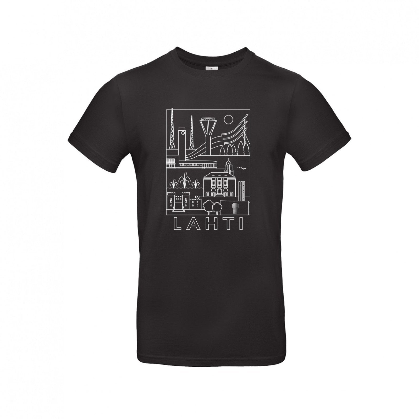 Lahti -nähtävyydet t-paita