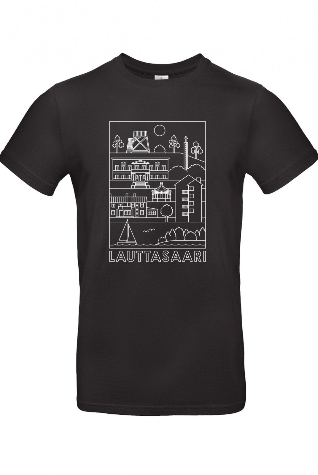 Lauttasaari -nähtävyydet t-paita