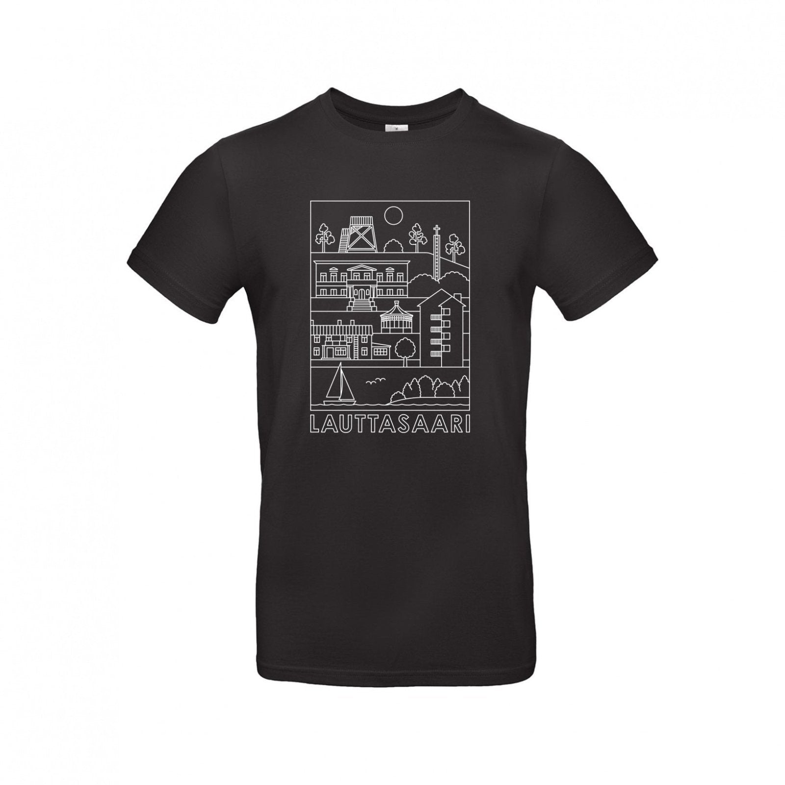 Lauttasaari -nähtävyydet t-paita