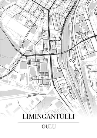 Limingantulli Kartta - Nensa