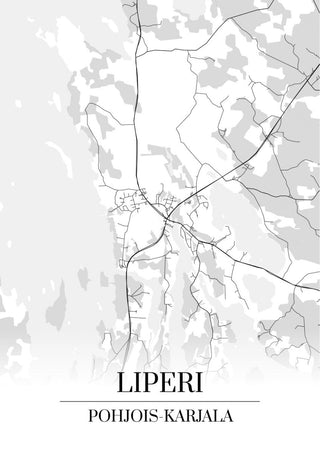 Liperi Kartta - Nensa