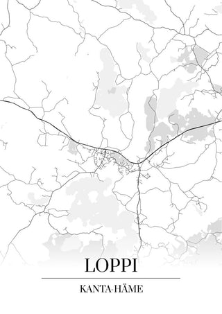 Loppi Kartta - Nensa