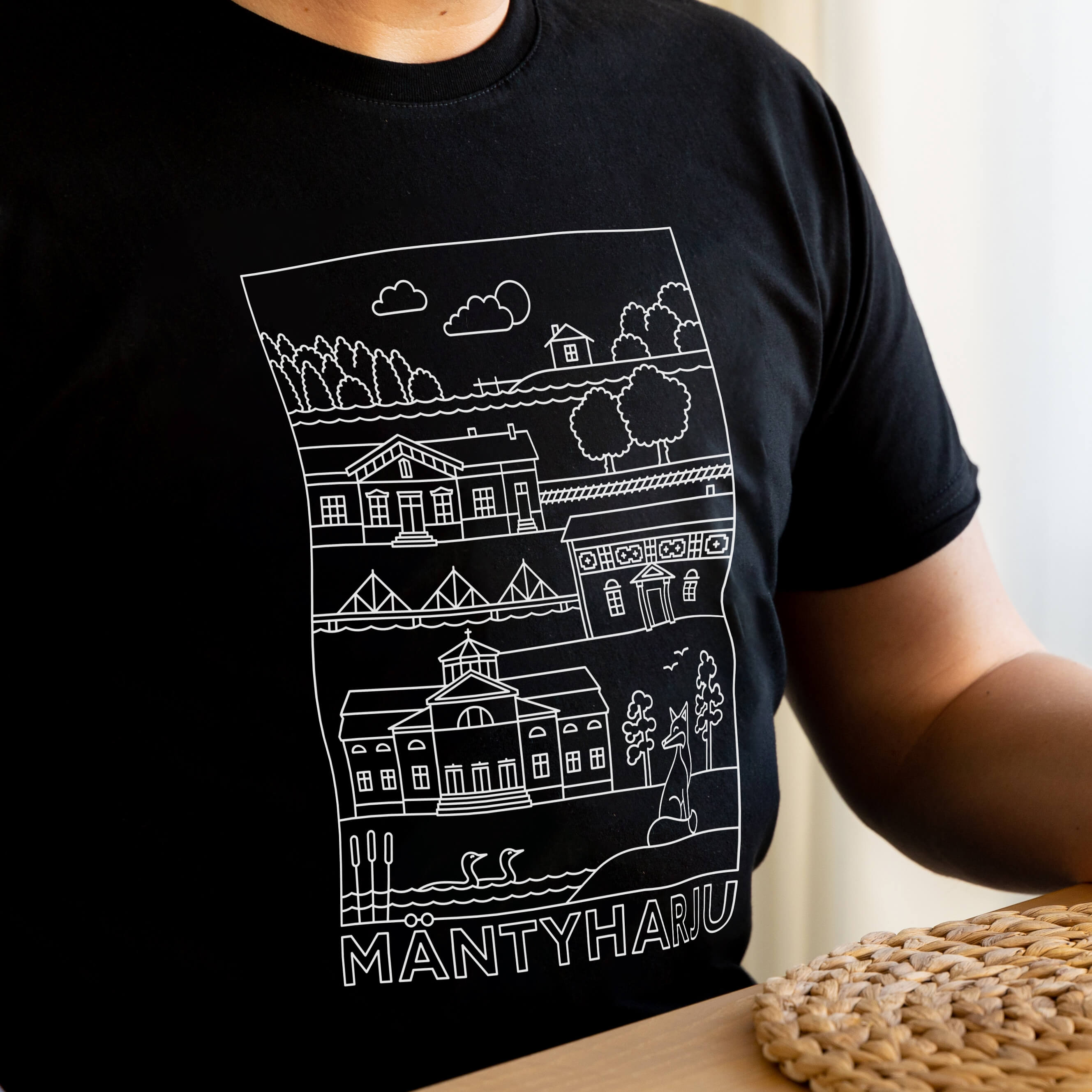 Mäntyharju -nähtävyydet t-paita