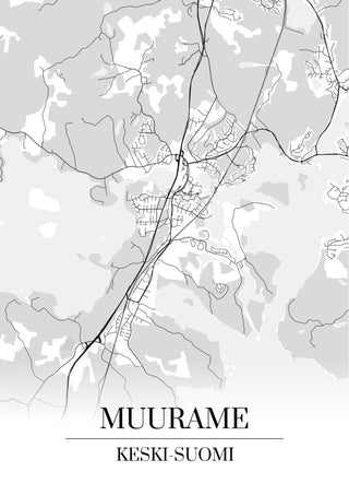 Muurame Kartta - Nensa