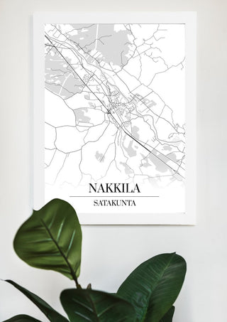 Nakkila Kartta - Nensa