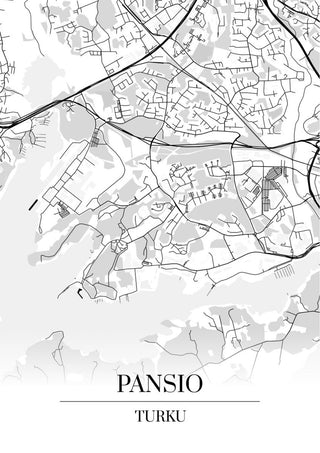 Pansio Kartta - Nensa