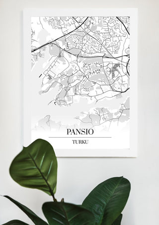 Pansio Kartta - Nensa