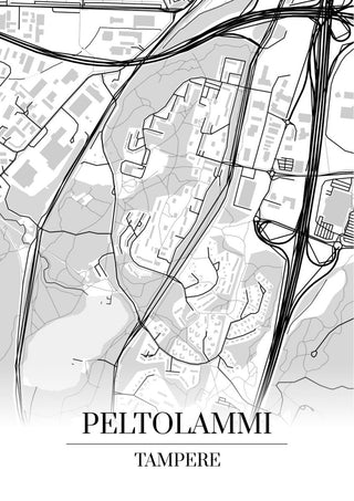 Peltolammi Kartta - Nensa
