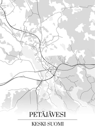 Petäjävesi Kartta - Nensa