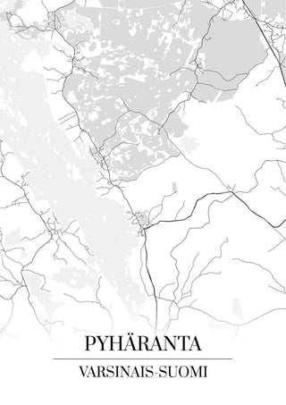 Pyhäranta Kartta - Nensa