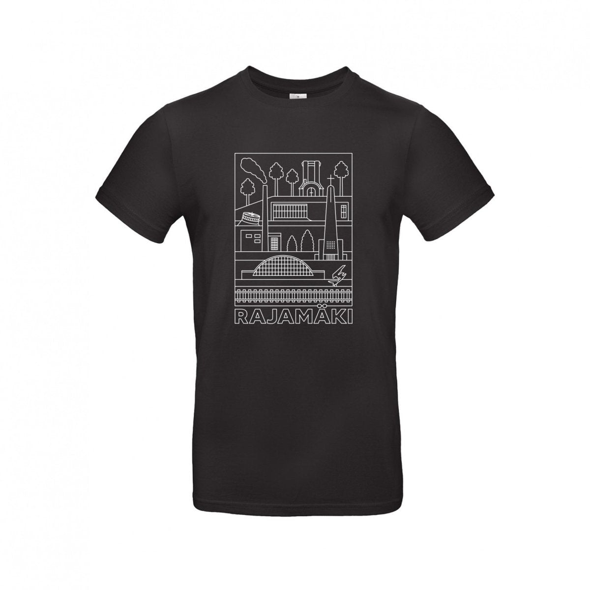 Rajamäki -nähtävyydet t-paita