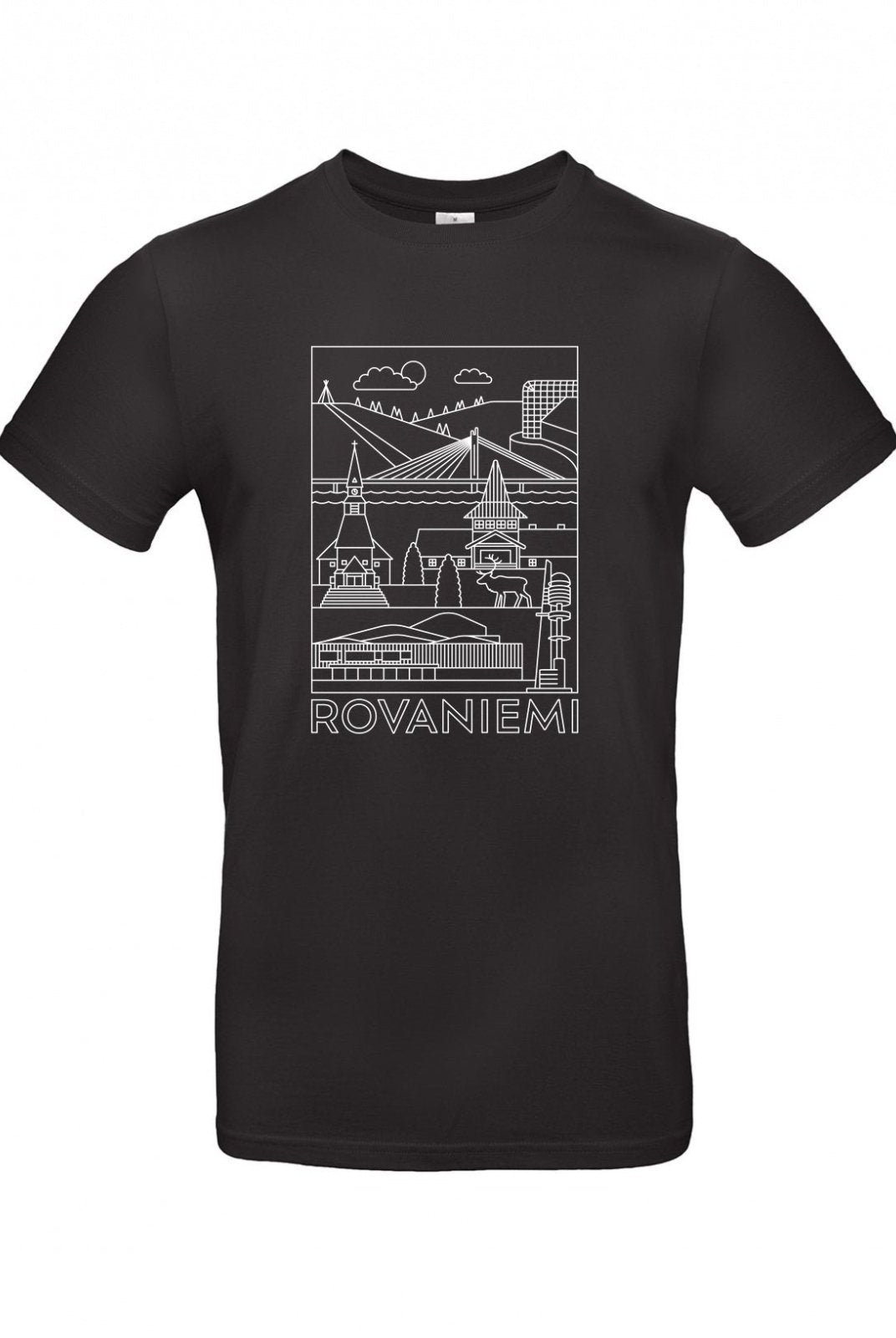 Rovaniemi -nähtävyydet t-paita