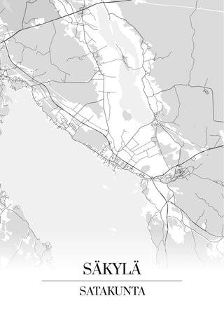 Säkylä Kartta - Nensa