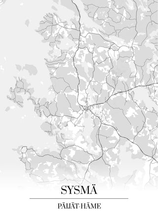 Sysmä Kartta - Nensa
